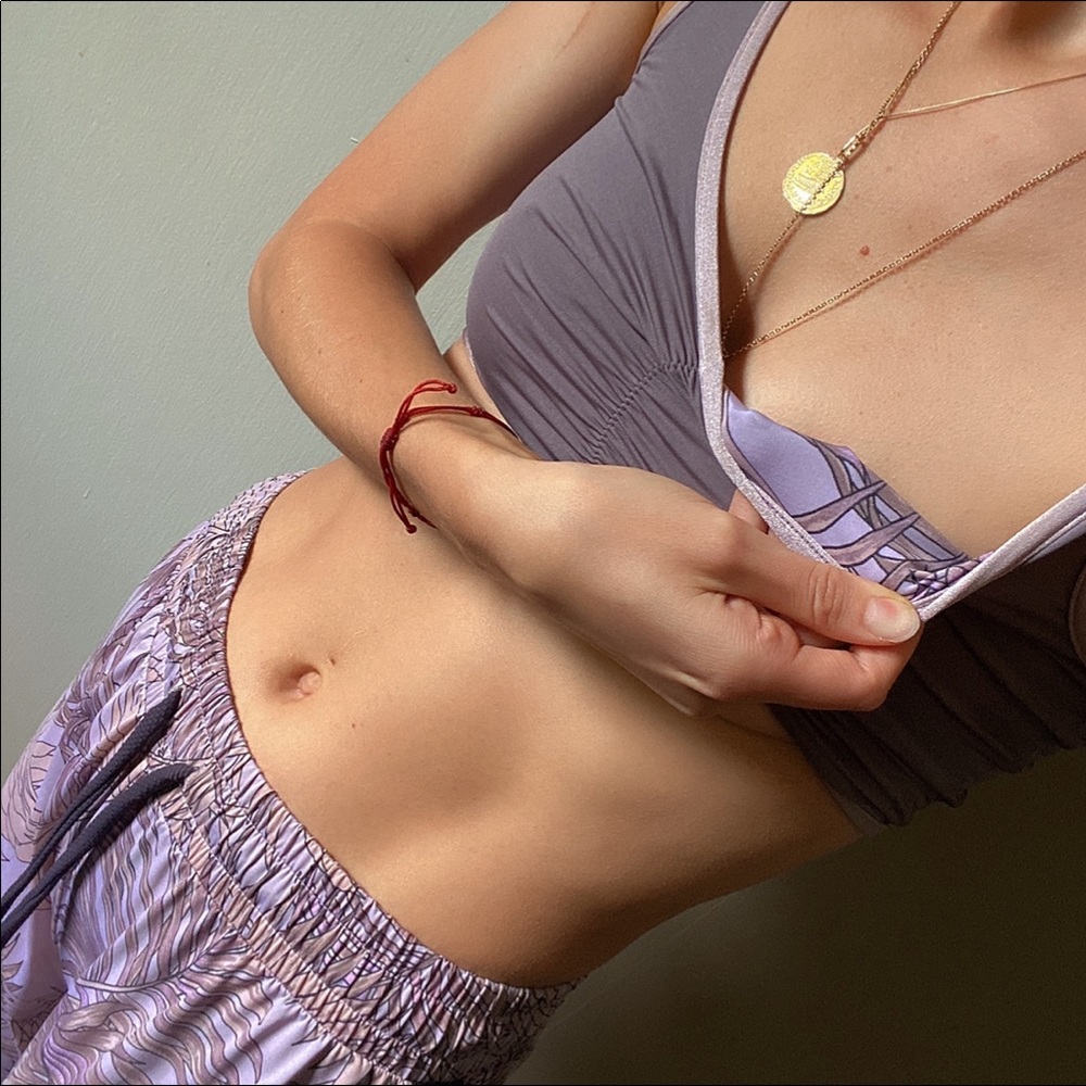 Very cute double sided sports bra